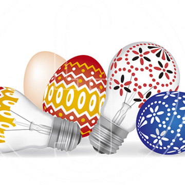 Easter Bulb eggs